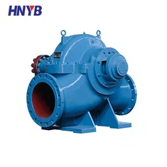 Aksiaalselt poolitatud kanalisatsioonipump